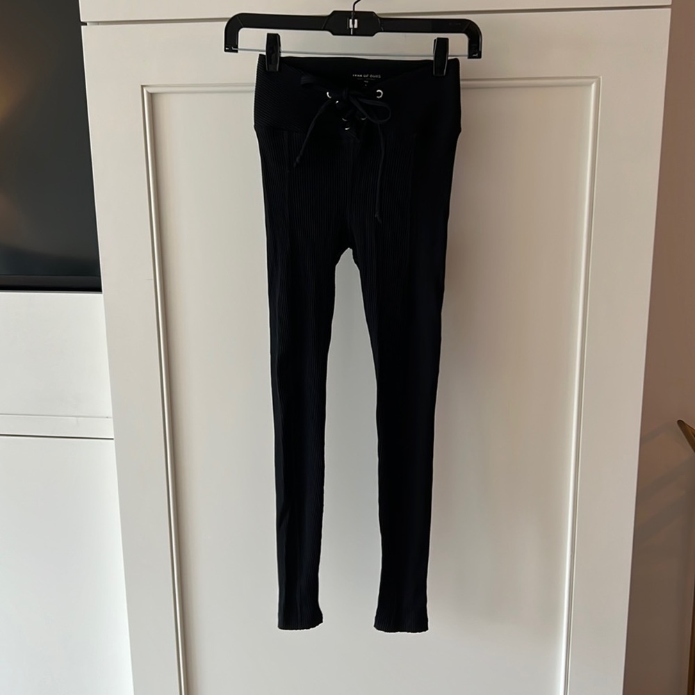 Worn once, like new, Year of Ours Ribbed Football Legging.